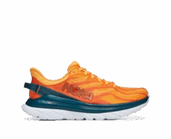 Hoka One One Hoka Mach 4 Supersonic Hardloopschoenen Oranje Heren