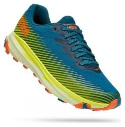 Hoka One One Torrent 2 Trail Schoenen Blauw Geel Oranje