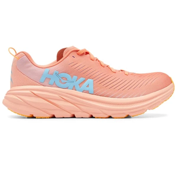 HOKA ONE ONE RINCON 3 W SHELL CORAL/PEACH PARFAIT 22 3 HOKA ONE ONE RINCON 3 W SHELL CORAL/PEACH PARFAIT 22