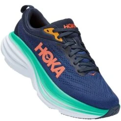 HOKA ONE ONE BONDI 8 W OUTER SPACE/BELLWETHER BLUE 22 13 HOKA ONE ONE BONDI 8 W OUTER SPACE/BELLWETHER BLUE 22 -Hoka One One 9 110533 bondi 8 w outer space bellwether blue 1127952 0sbb 06