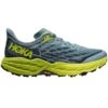 HOKA ONE ONE SPEEDGOAT 5 WIDE STONE BLUE/DARK CITRON 23 -Hoka One One 9 123929 speedgoat 5 wide stone blue dark citron 1123159 sbdct 01