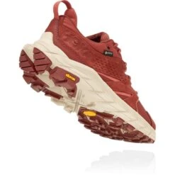 HOKA ONE ONE ANACAPA LOW GORE-TEX W CHERRY MAHOGANY/HOT SAUCE 22 -Hoka One One 9 91504 anacapa low gtx cherry mahogany hot sauce 1119373 cmhs 03