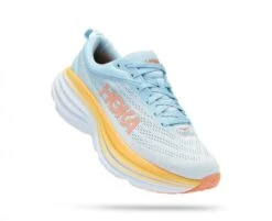 Hoka One One Hoka Bondi 8 Hardloopschoenen Lichtblauw Dames