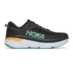 Hoka One One Bondi 7 Hardloopschoenen Zwart/wit Heren