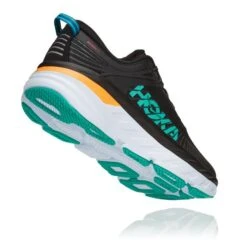 Hoka One One Bondi 7 Hardloopschoenen Zwart/wit Heren -Hoka One One hoka heren bondi 7 1110518 batl 003
