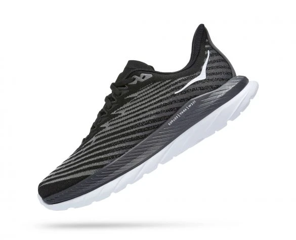 Hoka One One Hoka Mach 5 Hardloopschoenen Zwart/grijs Heren 4 Hoka One One Hoka Mach 5 Hardloopschoenen Zwart/grijs Heren - Afbeelding 2