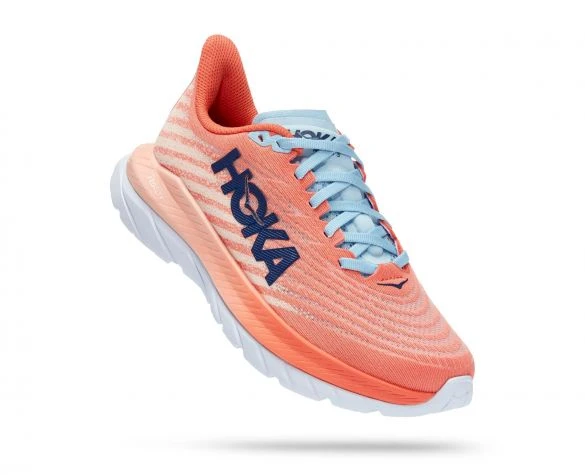 Hoka One One Hoka Mach 5 Hardloopschoenen Roze Dames 3 Hoka One One Hoka Mach 5 Hardloopschoenen Roze Dames