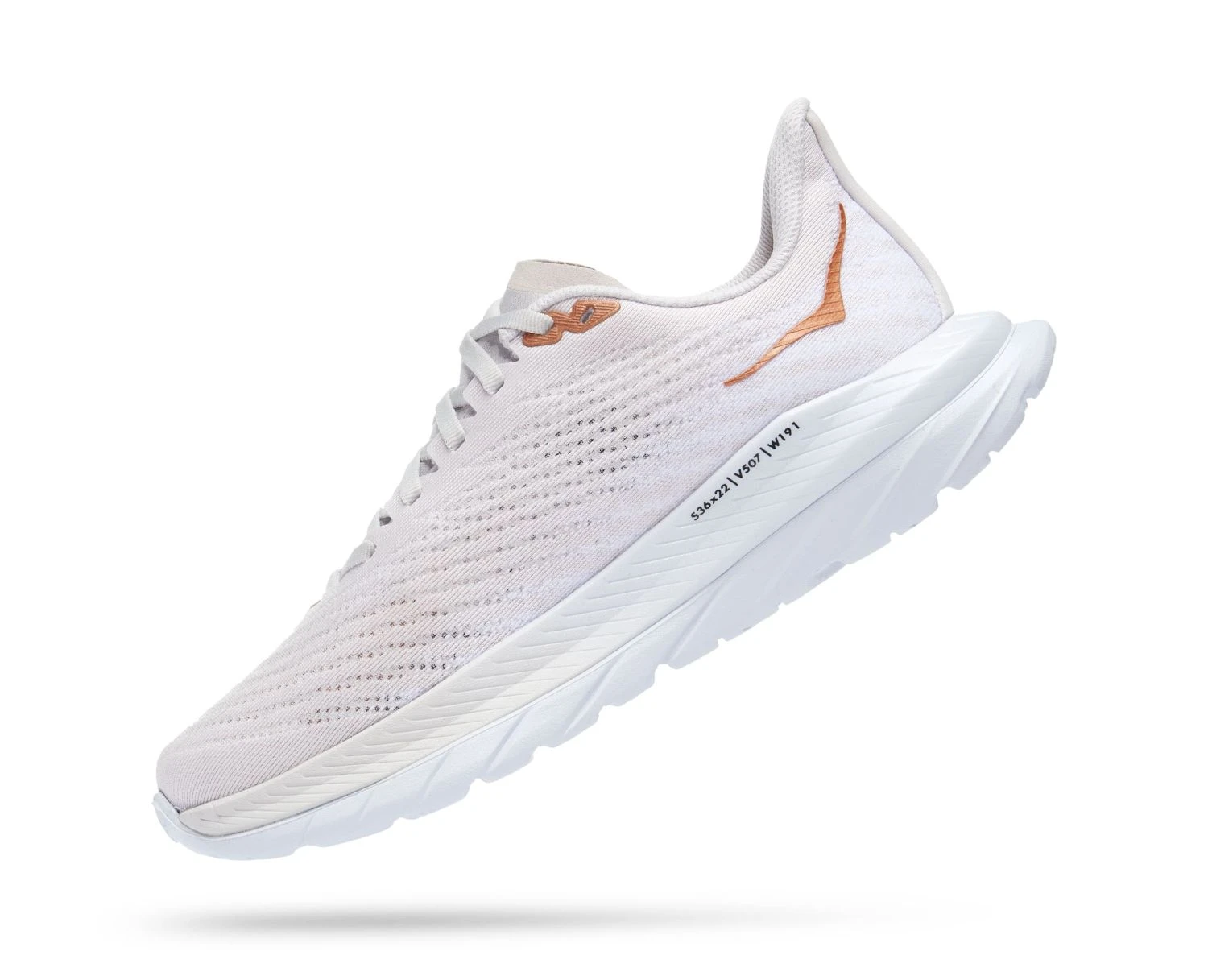 Hoka One One Hoka Mach 5 Hardloopschoenen Wit Dames 4 Hoka One One Hoka Mach 5 Hardloopschoenen Wit Dames - Afbeelding 2