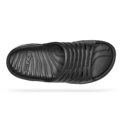 Hoka One One Hoka ORA Recovery Slide Slippers Zwart Unisex -Hoka One One hoka slipper heren ora recovery slide 1134527 blk 05